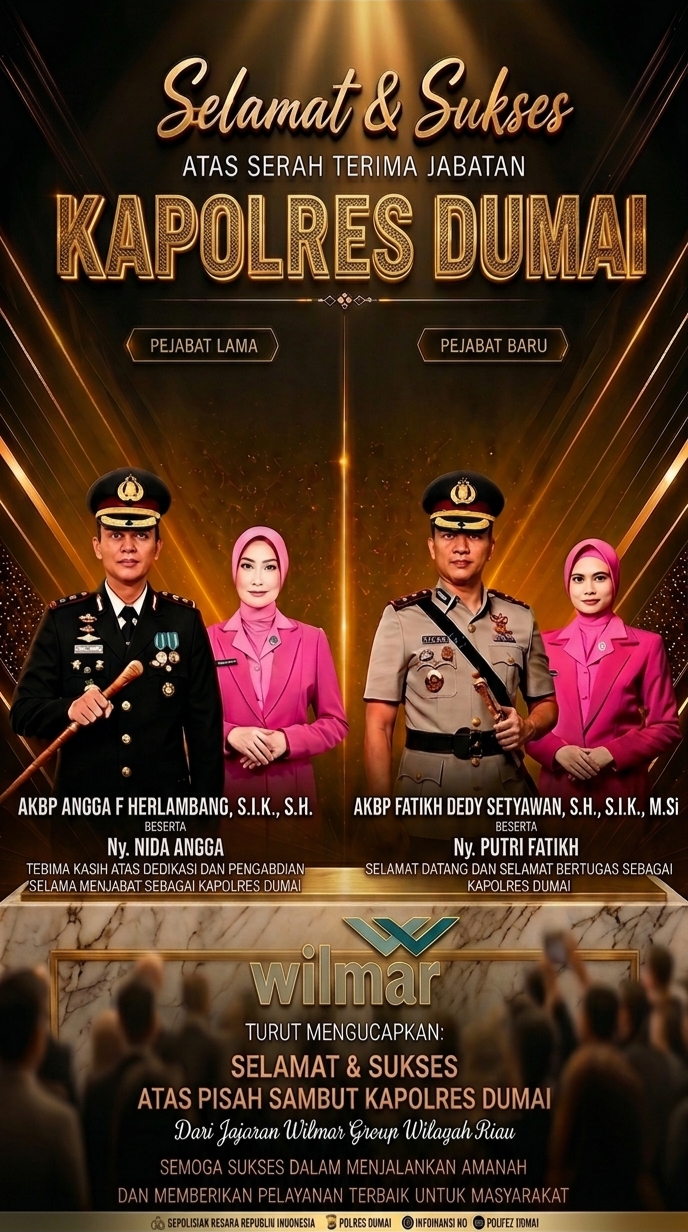 Sertijab Kapolres Dumai