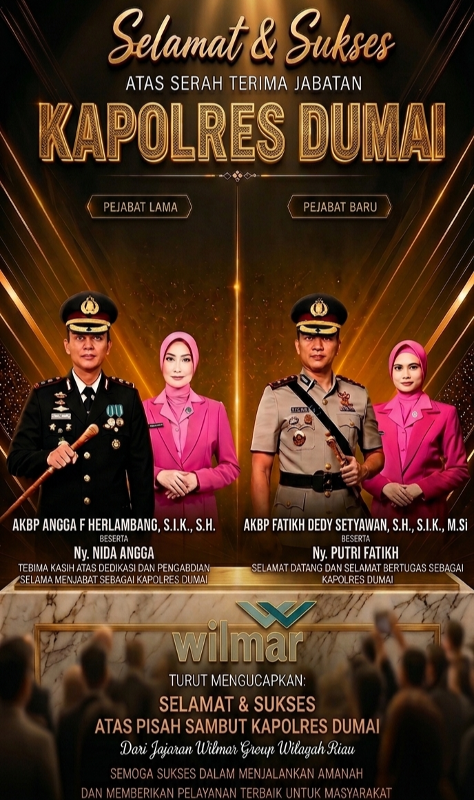 Sertijab Kapolres Dumai