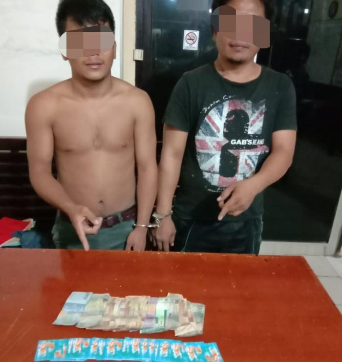 Polisi Grebek Warung Judi di Pantai Cermin Kampar
