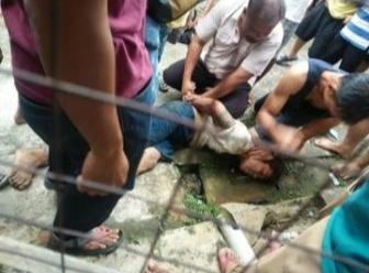 Warga Duri Tangkap Maling Motor Hingga Babak Belur