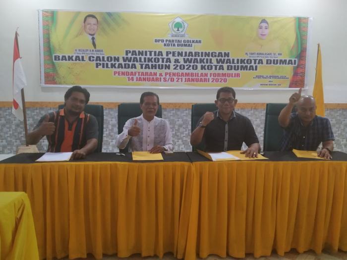 DPD Golkar Dumai Buka Penjaring Bacalon Pilkada 2020