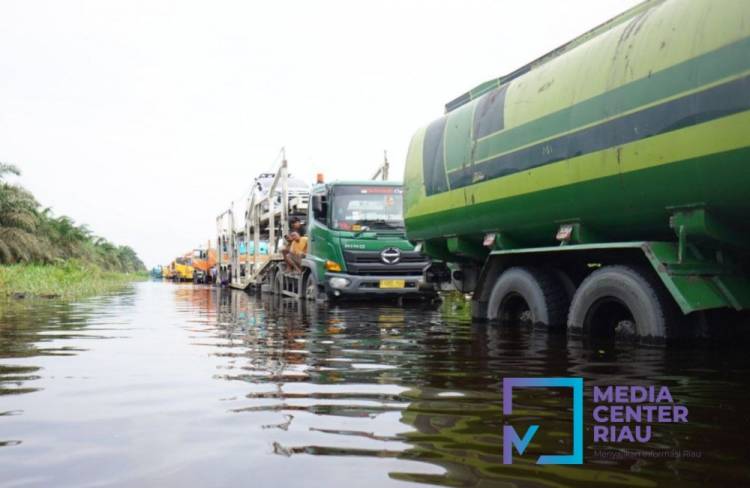 Antisipasi Banjir, Gubri Usulkan Peningkatan Jalintim ke Pemerintah Pusat