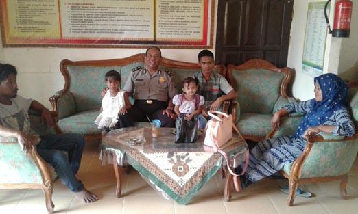 Polres Inhil Bantu Anak Penderita Kanker Mata Rujuk Ke Pekanbaru