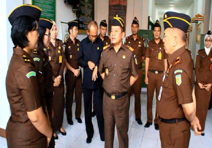 Kejati Riau Lantik 4 Pejabat Utama