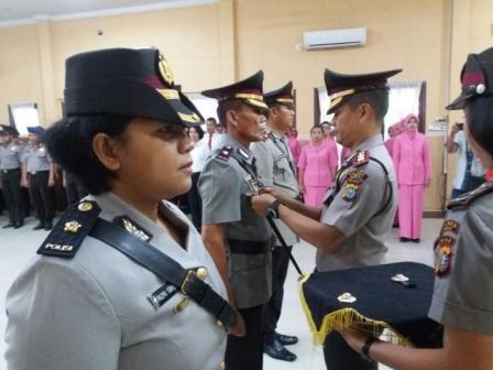 Dua Perwira Polres Dumai Dimutasi