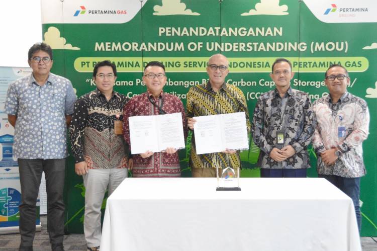 Pertamina Drilling dan Pertagas Jalin Kolaborasi Strategis Pengembangan Teknologi CCS/CCUS