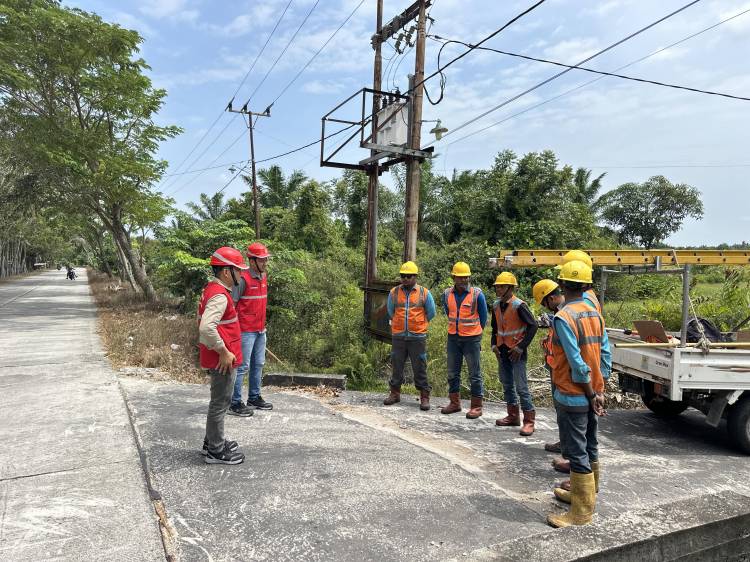 PLN Bengkalis Lakukan Langkah Preventif, Antisipasi Gangguan Listrik Saat Ramadan