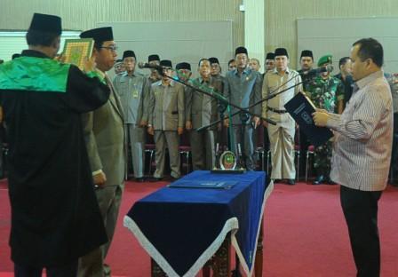 59 Pejabat Eselon II Dan III Pemkab Meranti Resmi Dilantik