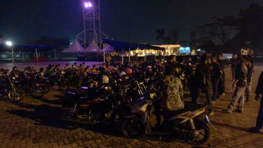 27 Motor Balap Liar Di Pekanbaru Diamankan