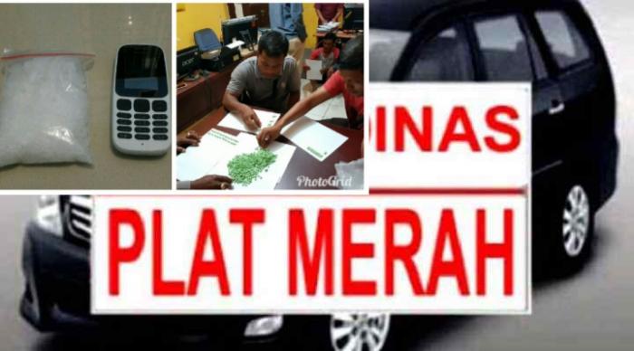 Kadisnaker Dumai Akui Mobil Dinas Ditangkap Bawa 1 Kilogram Sabu dan Pil Ektasi