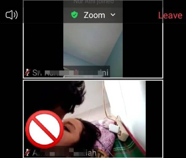 Viral, Adegan Tak Senonoh Mahasiswi UIN Suska Riau Saat Kuliah Online