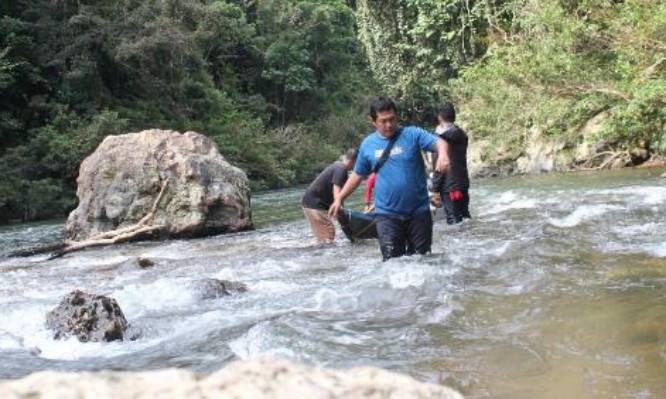 Potensi Arung Jeram Tersembunyi di Pangkalan Indarung, Kuansing