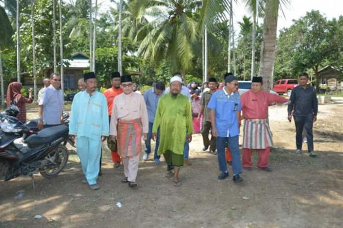 Walikota Dumai Sosialisasi Jaringan Listrik Di Basilam Baru