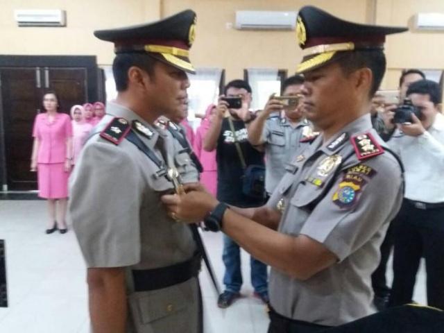 Pimpin Sertijab Perwira, Ini Pesan Kapolres Dumai 
