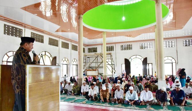 Wabup Inhil Ajak Warga Awasi Pembangunan Program DMIJ