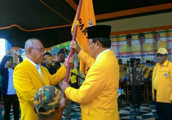 HM Wardan Resmi Nakhodai DPD Golkar Inhil