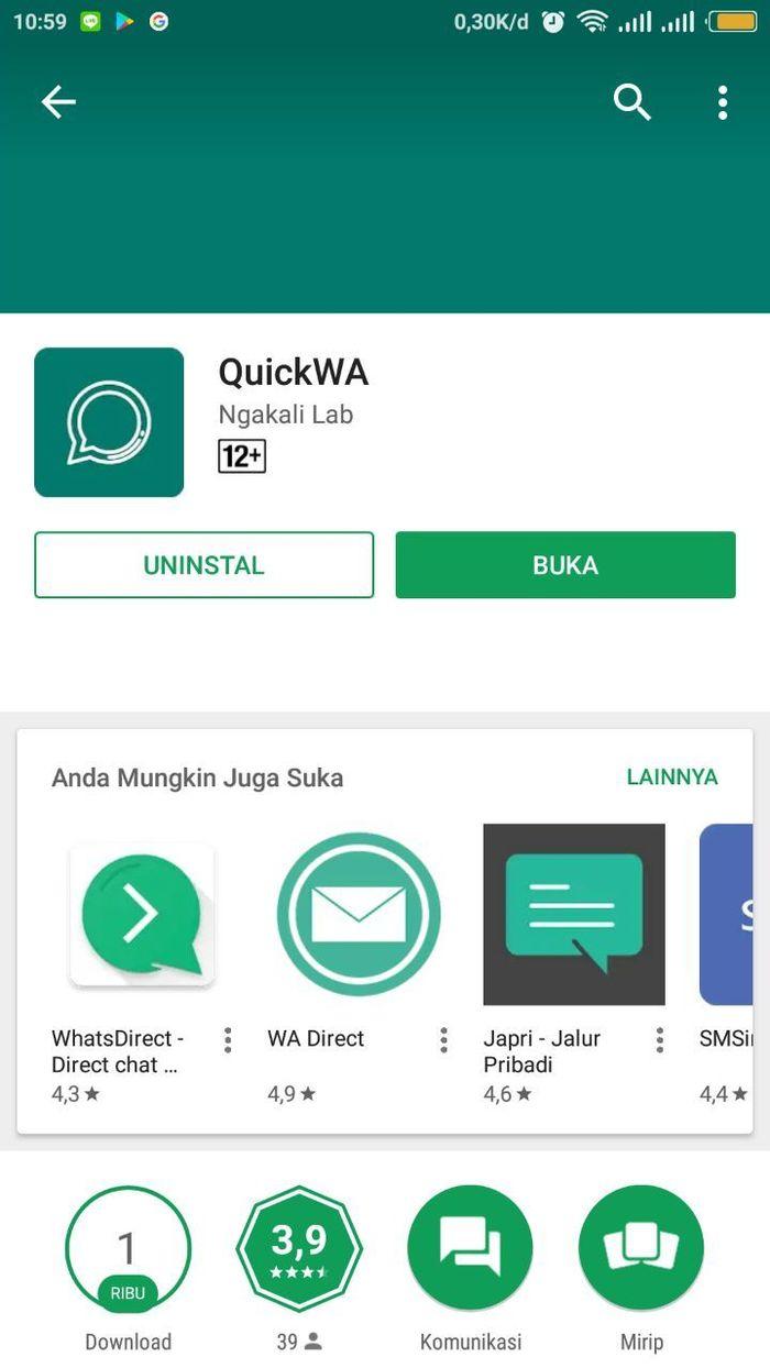 Bisa Kirim Pesan WhatsApp Tanpa Perlu Simpan Nomor Terlebih Dahulu