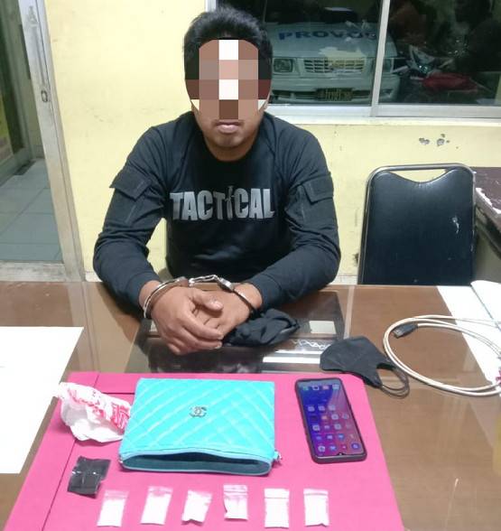 Oknum Honorer Satpol PP Kuansing Nyambi Edarkan Sabu