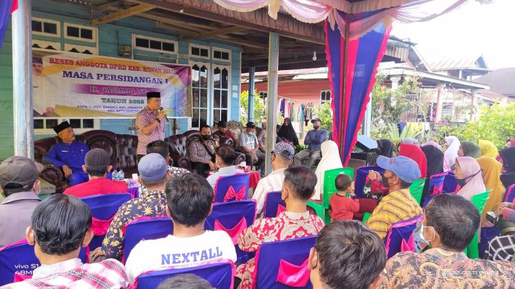 Legislator Rohil Jasmadi Jemput Aspirasi Masyarakat Bagan Punak