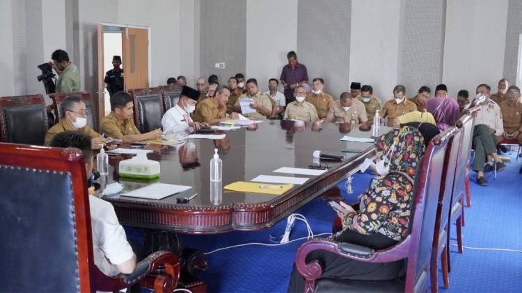 Bupati Rohil Pimpin Rapat Persiapan MTQ Tingkat Provinsi Riau