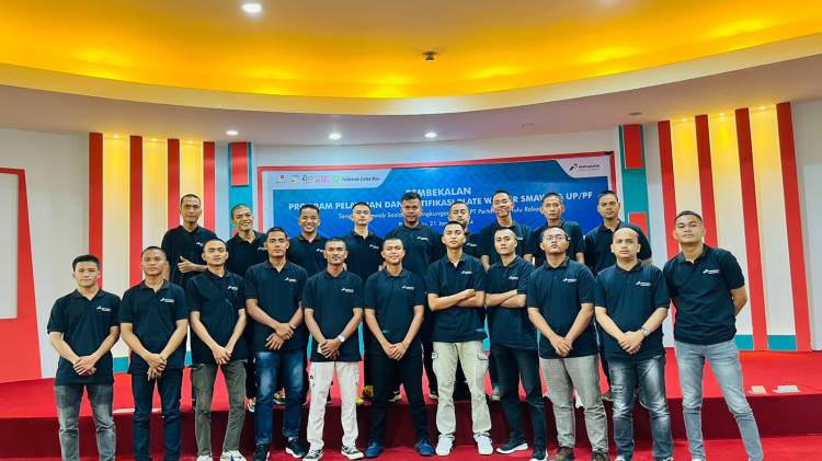 Pelatihan Vokasi Juru Las PHR Jadikan Pemuda Riau Siap Kerja