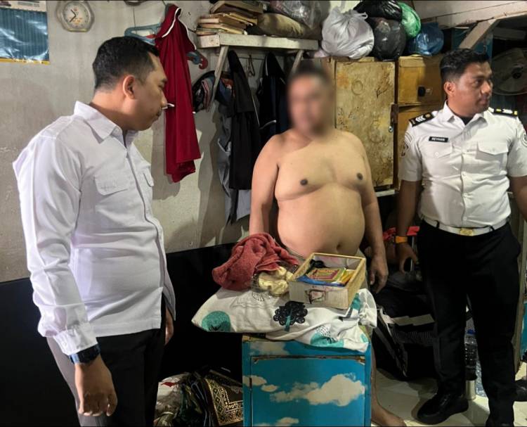 Razia Lapas Bengkalis, Petugas Sita Barang Terlarang dari Blok Hunian