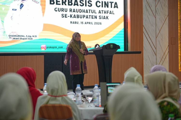 Bupati Siak Tekankan Peran Guru RA dalam Membangun Karakter Anak Sejak Dini