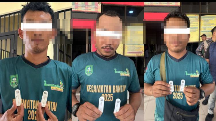 Tes Urine ASN di Kantor Camat Bantan, 3 Pegawai Positif Narkoba