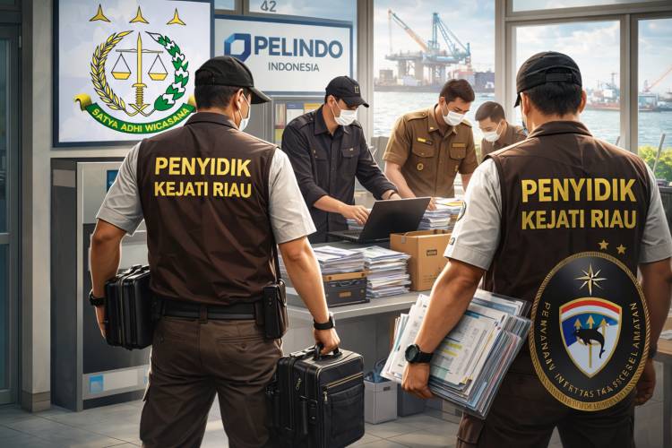 Kejati Riau Geledah Pelindo dan KSOP Dumai, Kasus Korupsi Jasa Layanan Kapal Menguat