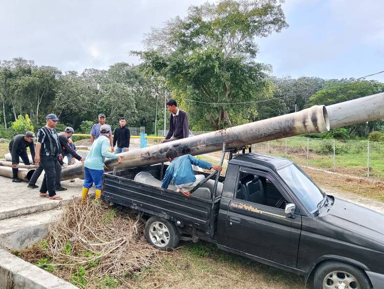 Perkuat Infrastruktur Air Bersih, Tirta Terubuk Bengkalis Finalisasi Jaringan Wonosari