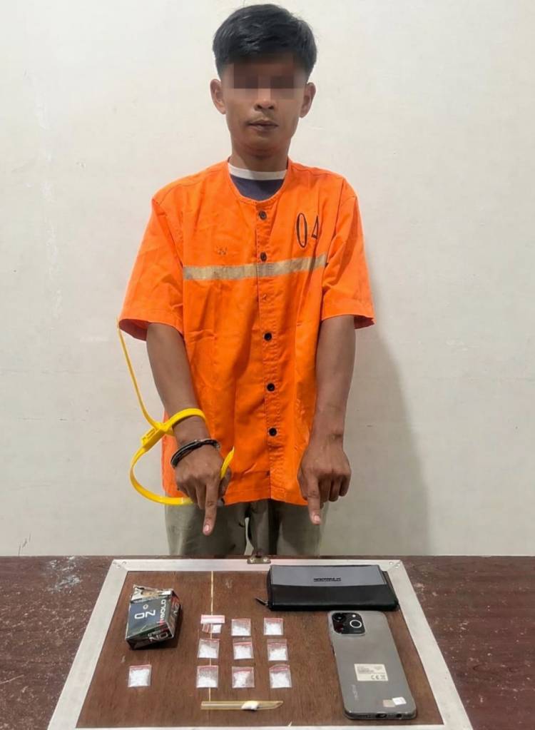 Kurir Sabu Diciduk di Bathin Solapan, Polisi Amankan 11 Paket Narkotika