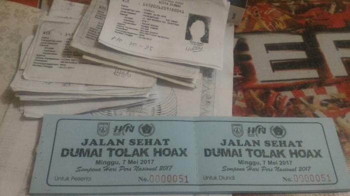 10.000 Kupon Jalan Sehat Kick Out Hoax Di Dumai
