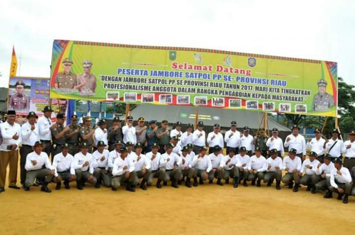 Bengkalis Juara Umum Jambore Satpol PP Se Riau