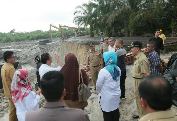 Sistem Irigasi Rawa Di Siak Menjadi Percontohan Nasional 