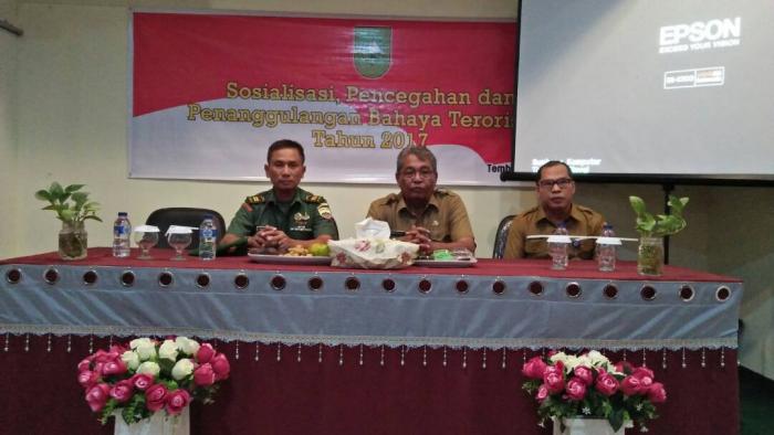 Pemkab Inhil Gelar Sosialisasi Pencegahan Dan Bahaya Terorisme 