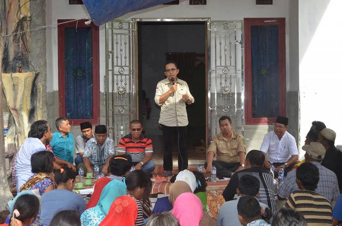 Komisi I DPRD Inhil Tinjau Sengketa Lahan Warga Sekayan