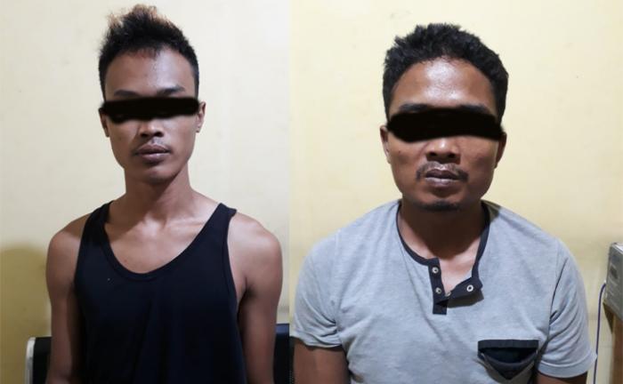 Polisi Ciduk Dua Pengedar Uang Palsu di Pinggir