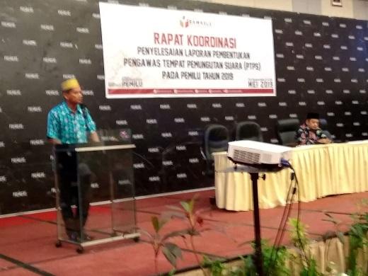 Bawaslu Riau Minta Bawaslu Kota Serahkan Laporan Hasil Pemilu 2019