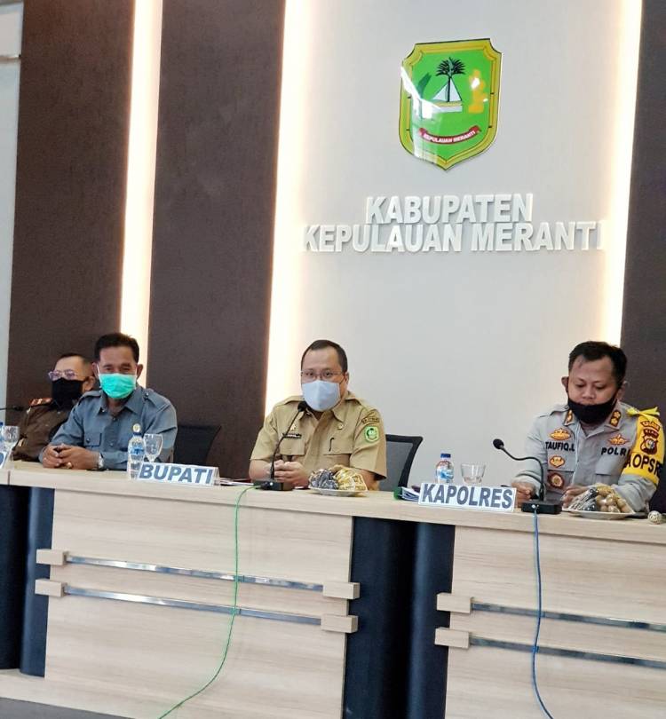 Upaya Bupati Meranti Memutus Mata Rantai Penyebaran Covid 19