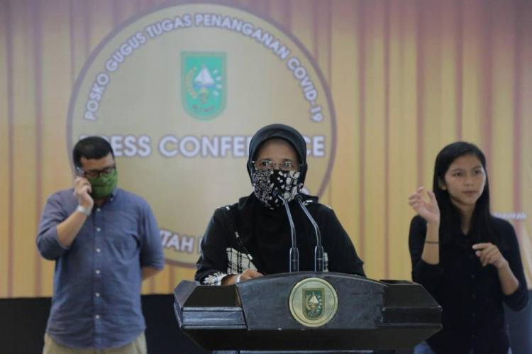 Tiga Daerah di Riau Nihil Kasus Positif Covid-19