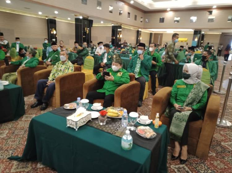Suharso Manoarfa Buka Muswil VIII PPP Riau