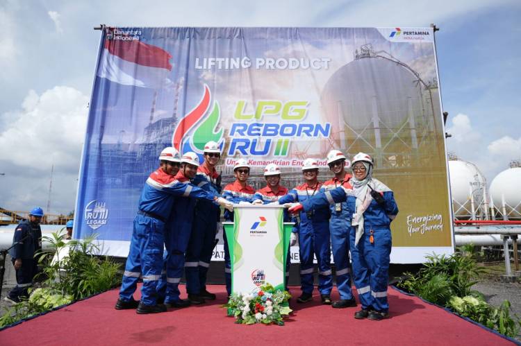 Kilang Pertamina Dumai Kembali Lakukan Lifting LPG Reborn 500 MT