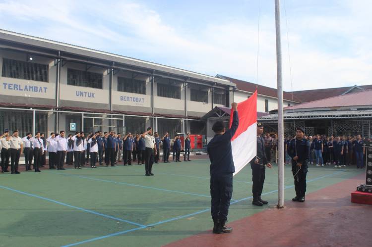 Lapas Kelas IIA Bengkalis Peringati Harkitnas ke-118 dengan Upacara Khidmat