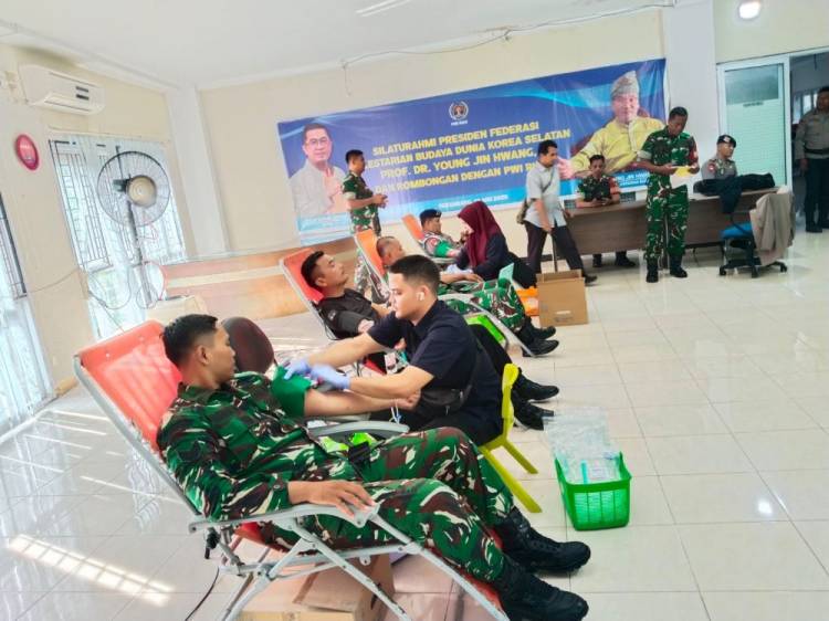 HPN 2026  Donor Darah PWI Riau Berhasil Kumpulkan 69 Kantong
