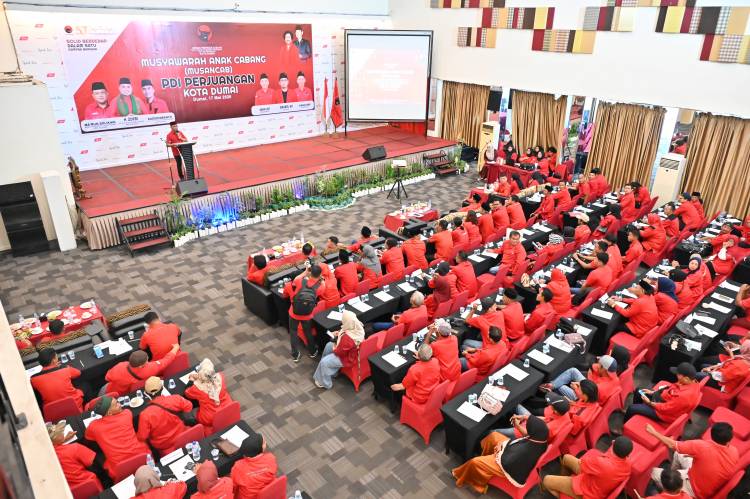 Musancab PDI Perjuangan Dumai Perkuat Soliditas Kader, PAC Jadi Garda Terdepan Perjuangan Rakyat