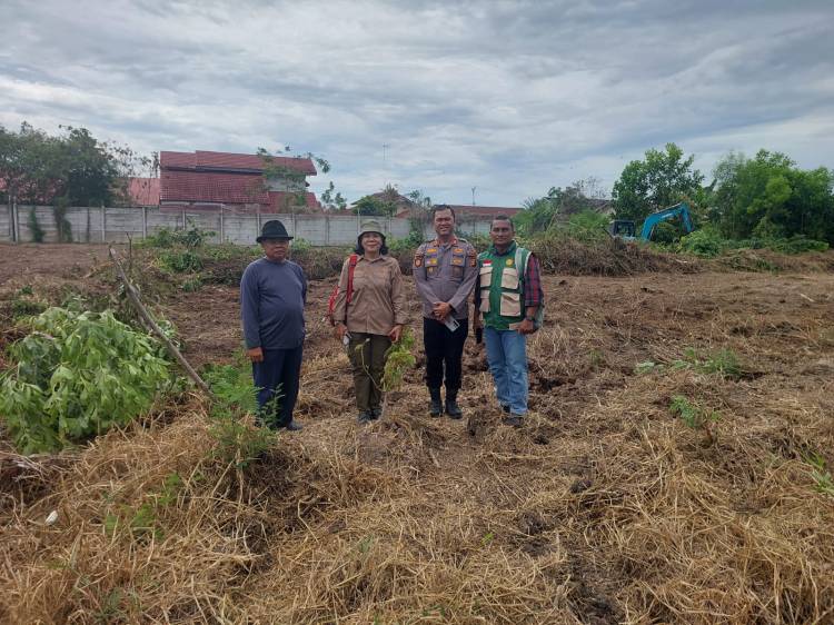 Polsek KSKP Dumai Gandeng Kelompok Tani dan PPL Wujudkan Swasembada Pangan