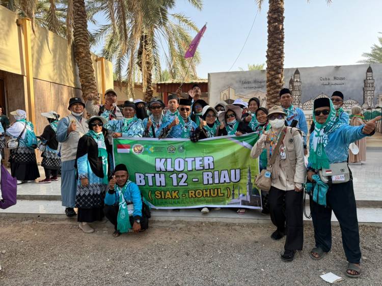 Cuaca Ekstrem di Arab Saudi, Tim Kesehatan Perkuat Pendampingan Jemaah Haji Siak
