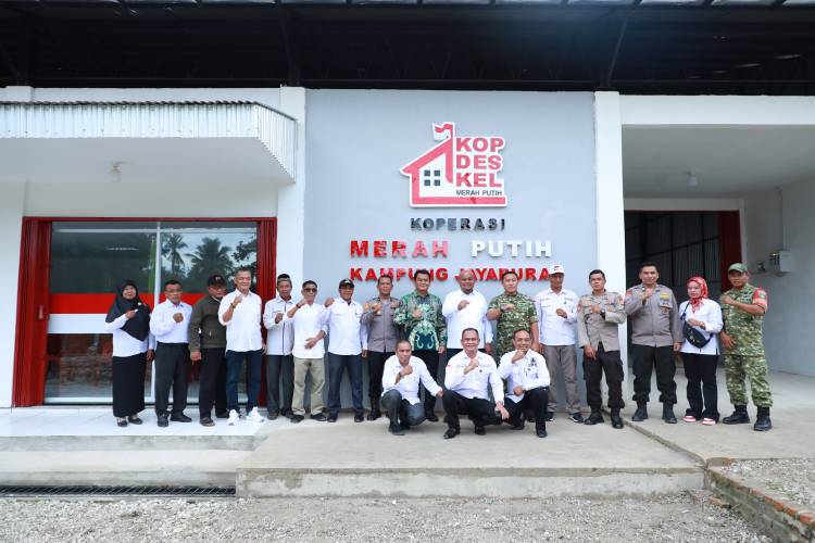 KMP Jayapura Diresmikan, Wabup Siak Harap Harga Produk Lebih Murah dari Pasaran