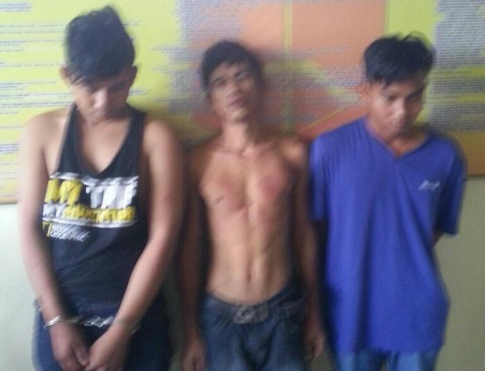 Tiga Pemuda Babak Belur Dihajar Masa, Kepergok Mencuri Motor