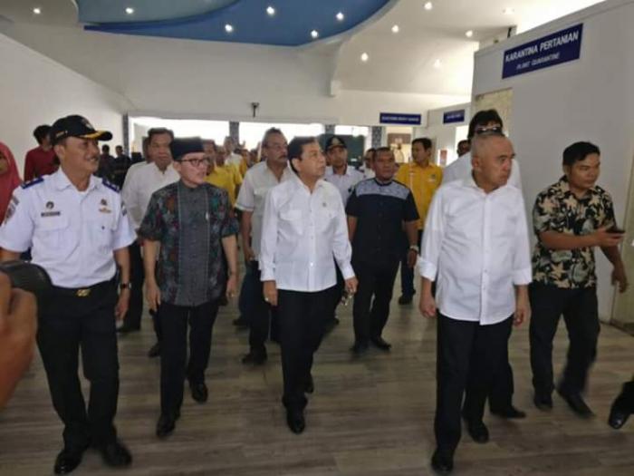 Ketua DPR RI Kunjungi Sektor Pelabuhan Di Dumai